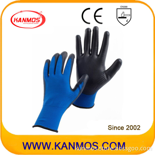 Industrial Safety Nylon Knitted PU Coated Work Gloves (54004)